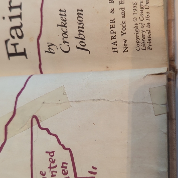 2 Vintage 1950's Harold Books By Crockett Johnson - Picture 7 of 11